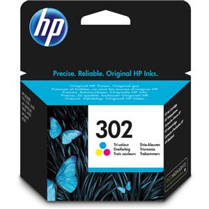 Hp Cartuccia Hp Nr.302 4ml ciano/magenta/giallo [F6U65AE]