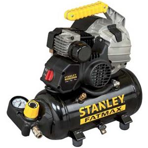 Stanley Fatmax HY 227/8/6E - Compressore aria elettrico portatile monofase- Motore 2 HP - 6 lt