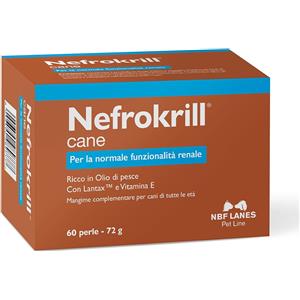 NBF Lanes Nefrokrill 60 Perle Per Cani