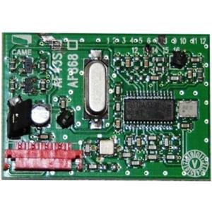 CAME Scheda radiofrequenza a 433,92Mhz ad innesto AF43S