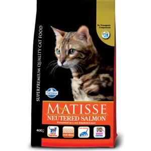 Matisse Superpremium Cat Neutered Salmone 10 kg - Croccantini per gatti - 1° ORDINE? fino al 20% di sconto