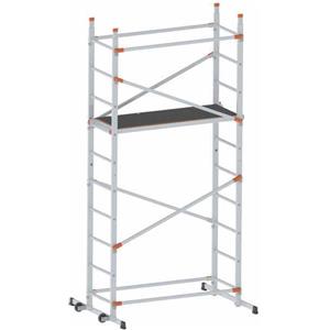 Gierre Fast&lock 400 - Trabattello mobile in alluminio - Altezza 3 m