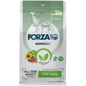 Forza10 Diet Forza10 MonoDiet All Breed Adult Hypoallergenic Vegetale Bio 10 kg - Crocchette monoproteiche cane - 1° ORDINE? fino al 20% di sconto