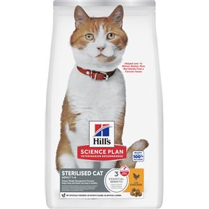 Hill's Science Plan Sterilised Cat Adult 1-6 Pollo - 1,5 kg