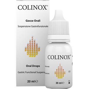D.M.G. ITALIA Srl COLINOX SOSPENSIONE GASTROFUNZIONALE GOCCE OROSOLUBILI TRATTAMENTO METEORISMO AEROFAGIA COLICHE GASSOSE 20 ML