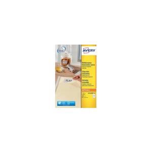 AVERY Etichette bianche rimovibili AVERY 99,1x42,3 mm - 12 et/foglio - stampanti laser/inkjet Conf. 25 fogli L4743REV-25