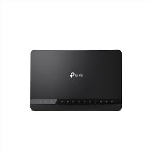 Tp-link - Ac1200 Wireless Dual Band Gig Vdsl2 Modem Router