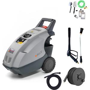 Comet Scout 150 Extra - Idropulitrice Acqua Calda con Avvolgitubo