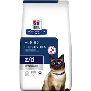 HILLS Hill's Prescription Diet z/d Food Sensitivies Alimento Secco per Gatti 1.5KG