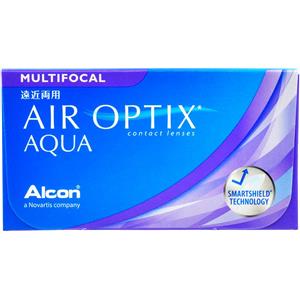 Alcon Air Optix Aqua Multifocal, 3 lenti a contatto mensili multifocali - Alcon