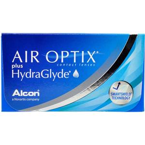 Alcon Air Optix plus HydraGlyde, 3 lenti a contatto mensili - Alcon