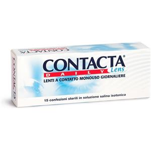 SANIFARMA SRL Contacta Daily Lens Lenti a Contatto Giornaliere Monouso Confezione da 15 2,5 Diottrie