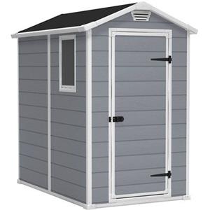 Keter Casetta da Giardino In Resina Keter Manor 4X6 Grigia - K203519