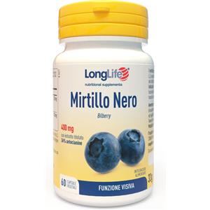 Longlife Salute Degli Occhi LongLife® Mirtillo Nero 60 pz Capsule