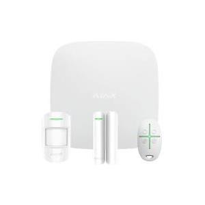 AJAX StarterKit 4G Kit di allarme 100 zone con comunicatore 4G LTE Colore Bianco - 51174 Ajax