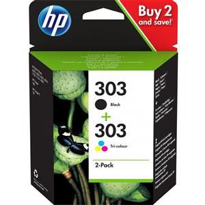 HP Multipack nero / differenti colori 3YM92AE 303
