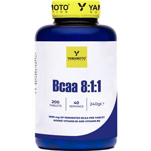 YAMAMOTO NUTRITION Bcaa 8:1:1 200 compresse