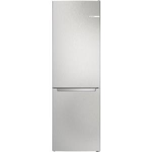 Bosch Serie 2 KGN36NLEA Frigorifero combinato da libera installazione 186 x 60 cm Metal look Classe E