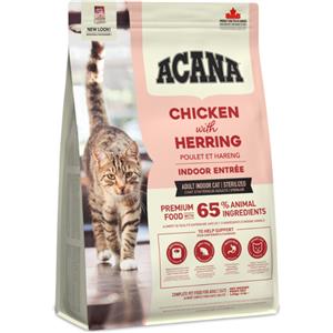 Acana Cat Adult Indoor Entree Pollo e tacchino - 1,8 Kg - SPEDIZIONE GRATIS 1° ORDINE + scegli lo sconto BZR5 / BZR20