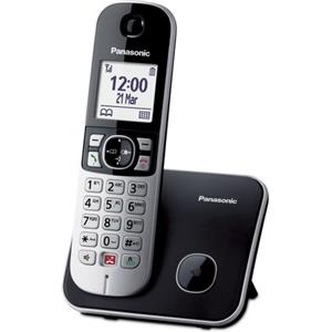 Panasonic KX-TG6851JTB telefono Telefono DECT Identificatore di chiamata Nero, Grigio