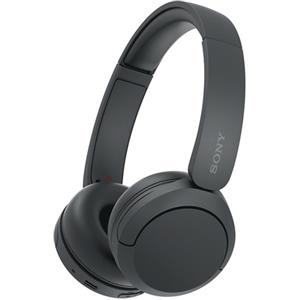 Sony Cuffie Bluetooth wireless WH-CH520 Durata della batteria fino a 50 ore con ricarica rapida, stile on-ear Nero