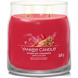 Yankee Candle Sparkling Cinnamon Media ling Cinnamon Candela Profumata Giara Signature