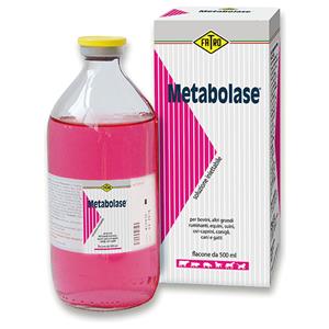 FATRO SpA Metabolase Soluzione Iniettabile Veterinaria Flacone 500ml