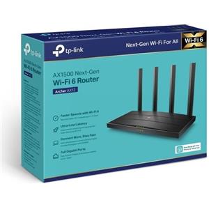 TP-LINK Router wireless TP-Link Archer AX12 Wi-Fi 6 AX1500 FTTH FTTB Ethernet