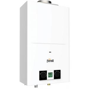 Ferroli Scaldabagno a Gas Ferroli Modello Pegaso Eco 11 Lt GPL Camera Aperta Low Nox