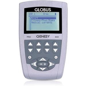 Globus Genesy 300 Pro Elettrostimolatore Professionale a 4 Canali con 91 Programmi