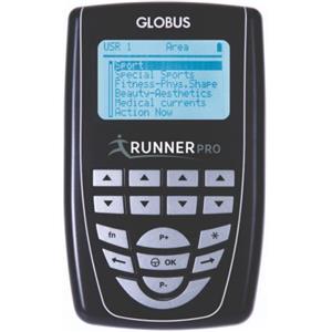 Globus Runner Pro - Elettrostimolatore a 4 Canali con 254 Programmi