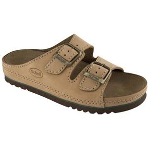 SCHOLL SHOES Scholl Air Bag Sandalo con Tecnologia Scholl Bioprint Tomaia Nubuck Cuoio Taglia 41