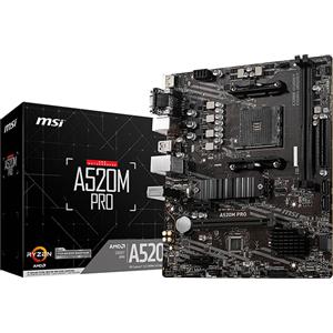 MSI A520M PRO Motherboard micro ATX
