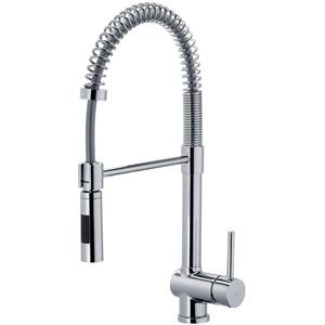 Paffoni Miscelatore per lavello Paffoni Stick 2 getti con doccetta cromato SK179CR