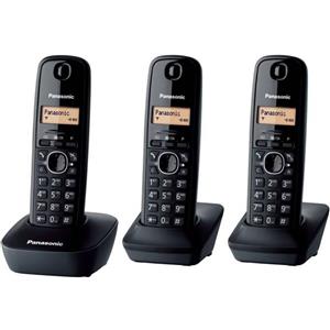 Panasonic TELEFONO CORDLESS KX-TGB613JTB TRIO NERO