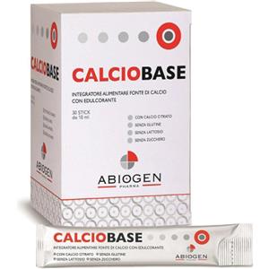Calciobase Integratore Gusto Ciliegia 30 Stick da 10 ml