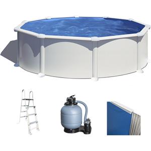Gre Atlantis Rotonda Ø460 x 132cm - Piscina fuori terra in acciaio