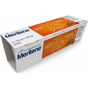 NESTLE' Meritene Forza E Vitalità Crema Cioccolato Dessert Iperproteico Ipercalorico 3X125 G
