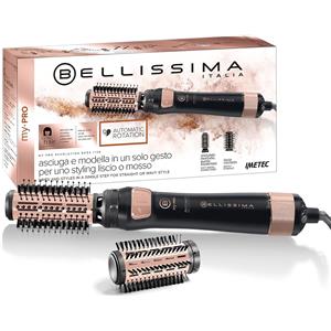 IMETEC Bellissima Spazzola ad Aria Calda My Pro Revolution BHS4 1100, Rotazione Automatica, 2 Spazzole da 40 e 50 mm, Ionizzatore, 1000 W