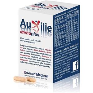 Envicon medical srl Auxilie immuplus integratore per il sistema immunitario 30 compresse