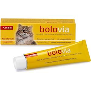 CANDIOLI IST.PROFIL.E FARM.SpA Bolo Via pasta gatti - 100 grammi - per l'eliminazione dei boli di pelo