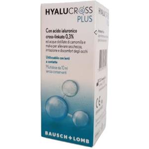Bausch + Lomb Hyalucross Plus 10 Ml Mdu
