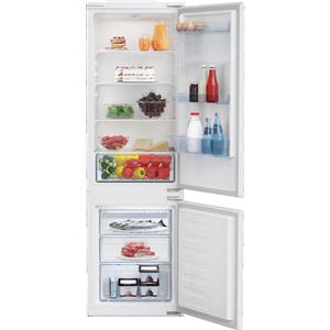 Beko BCSA285K4SN Beko Frigorifero combinato da incasso, Classe E, 177,5 cm, MinFrost®, 271 litri