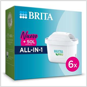 Brita Maxtra Pro All-In-1 6 filtri per Caraffe purificazione acqua