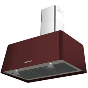 Lofra Rainbow 90 Rosso Cappa aspirante a parete 90 cm Classe A Bordeaux
