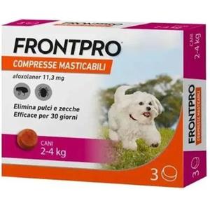 Frontpro per Cani da 2-4kg Confezione da 3 Compresse Masticabili