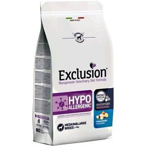EXCLUSION DIET CANE HYPOALLERGENIC ADULT MEDIUM LARGE PESCE E PATATE 2 KG