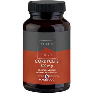 FORLIVE Srl Terranova Cordyceps 50 Capsule Vegetali, Integratore Alimentare