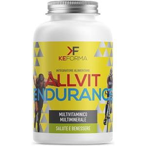 AQUA VIVA SRL Allvit Endurance - Integratore alimentare multivitaminico e multiminerale - Formato 60 compresse