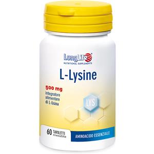 LONGLIFE Srl LONGLIFE L-LYSINE 500MG 60TAV